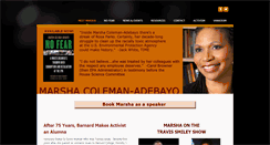 Desktop Screenshot of marshacoleman-adebayo.com